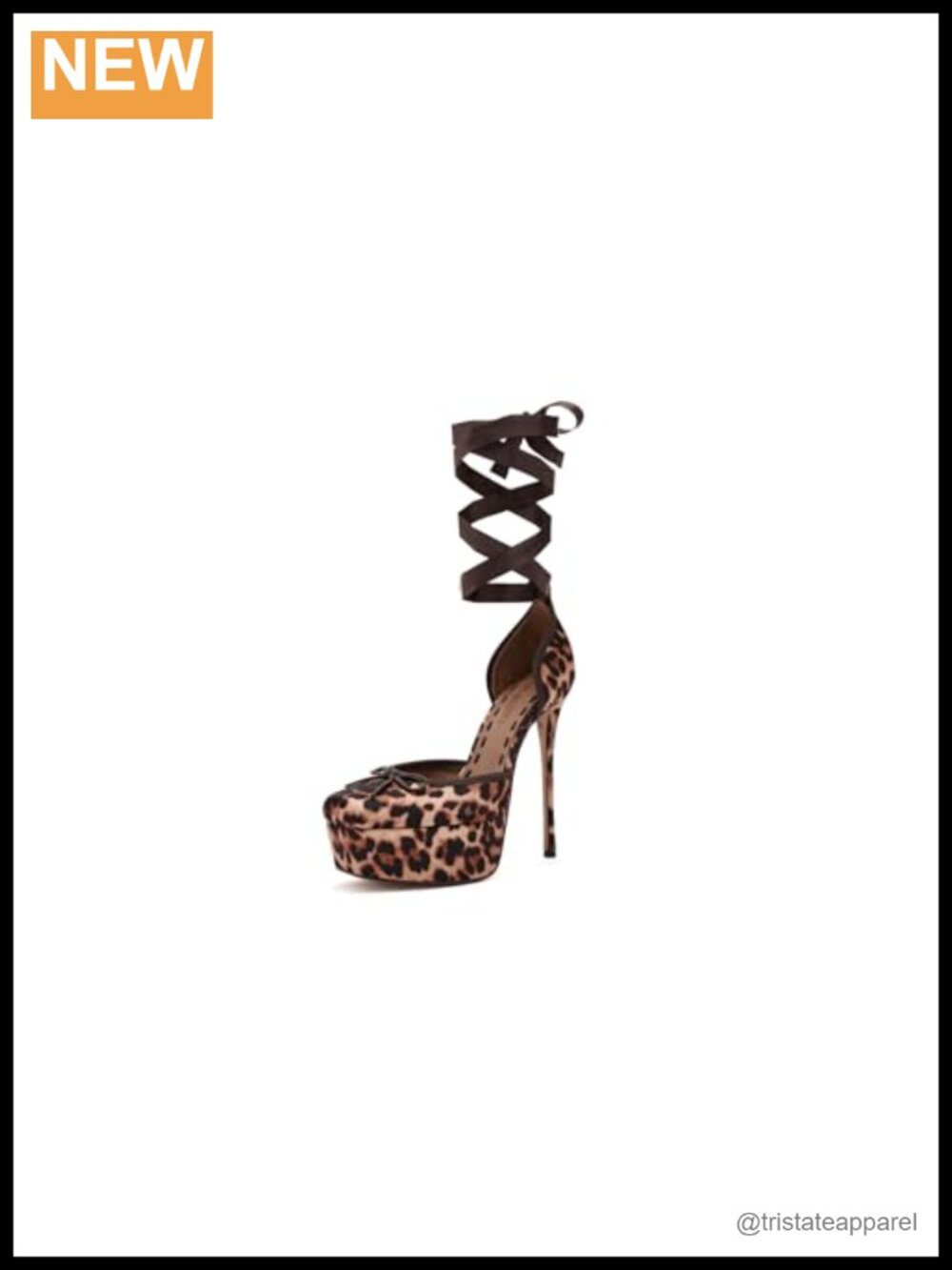 Leopard Satin Stiletto Heel Closed Toe Formal Pump